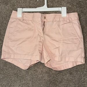 J. Crew Pink Women's Chino Shorts